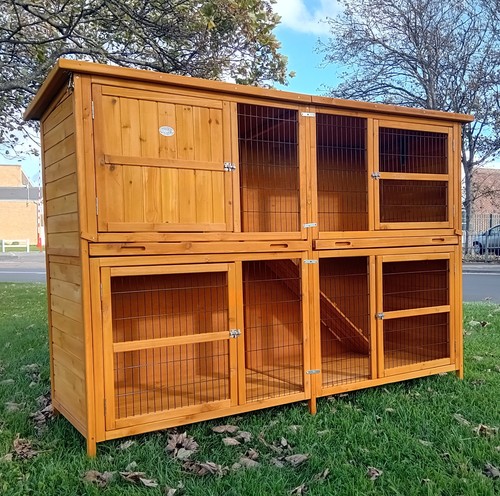 Extra large rabbit hutch - extra,
