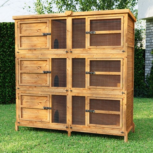 6ft three tier rabbit - rabbit, guinea