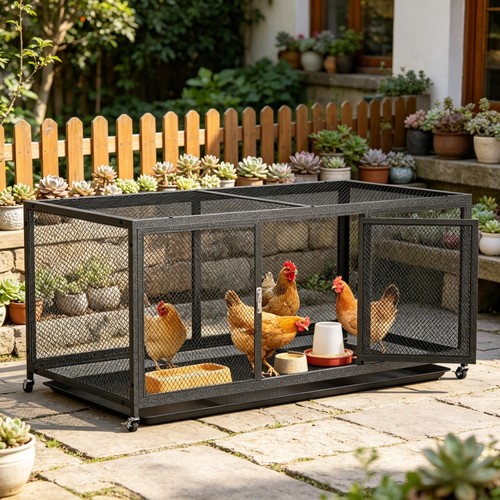 Rabbit hutch indoor outdoor - xl,
