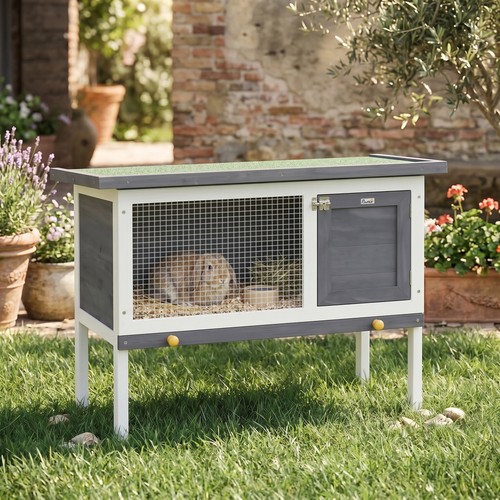 Wooden rabbit hutch guinea - hutch,,