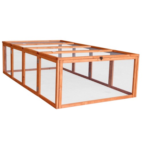 Wooden rabbit run - guinea, pig