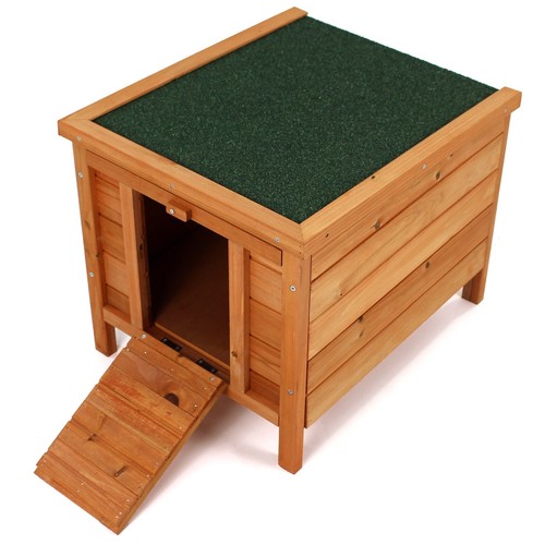 Wooden pet hide shelter - shelter, hutch