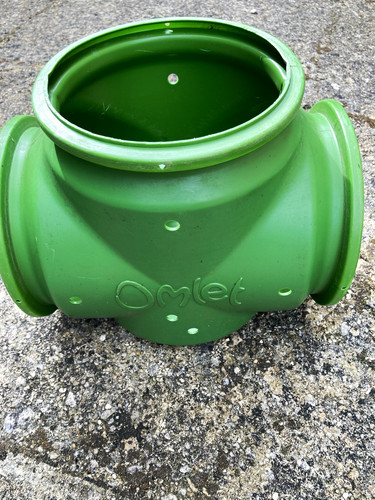 Omlet green plastic - green, rabbit