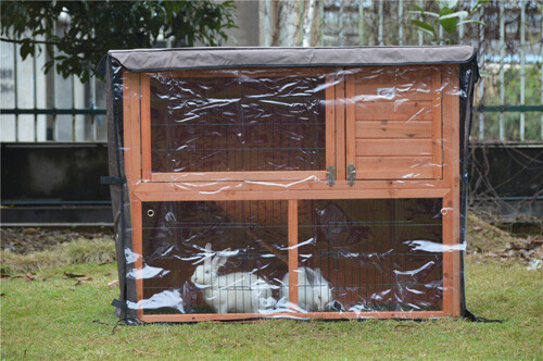 4ft rabbit hutch cover - hutch,