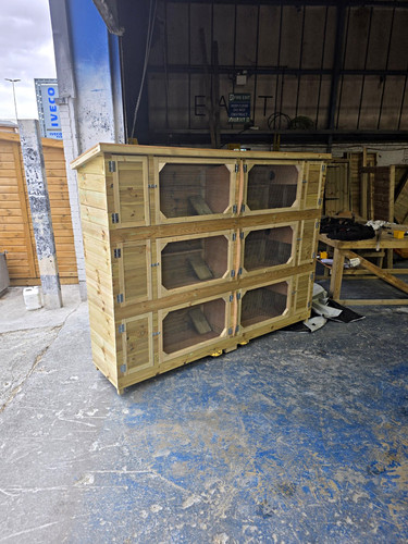 Wooden tier rabbit - wooden, 3