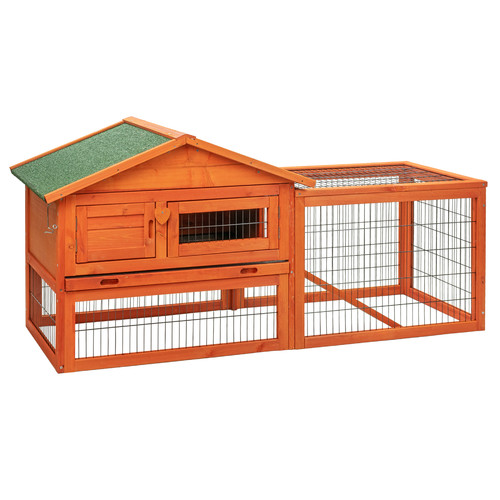 Kct 5ft wooden rabbit hutch - kct,