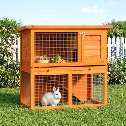 Pawhut 90cm tiers - tiers, rabbit