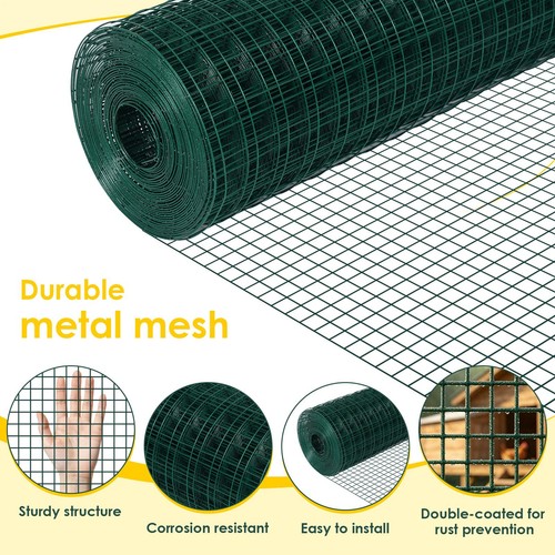 Green square pvc - green,