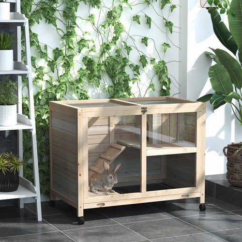 Rabbit hutch indoor wooden - indoor,,