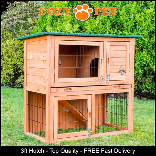 Rabbit hutch 3ft cozy - cozy, pet