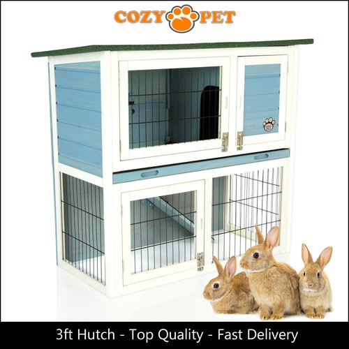 Rabbit hutch 3ft cozy - hutch, pet