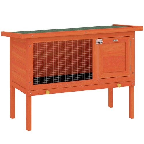Pawhut rabbit hutch - rabbit, hutch,